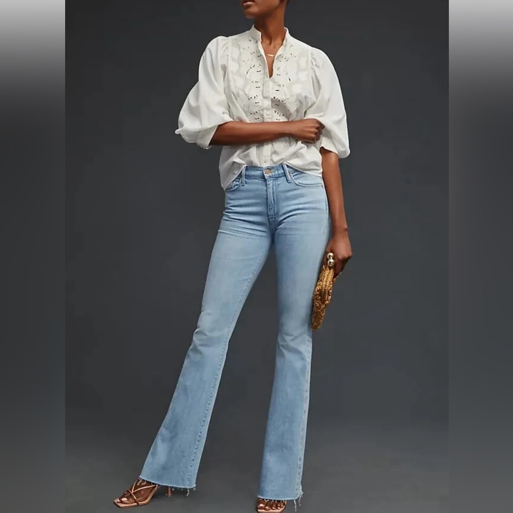MOTHER The Weekender Fray jeans in color: Mentally Elsewhere size 30 EUC